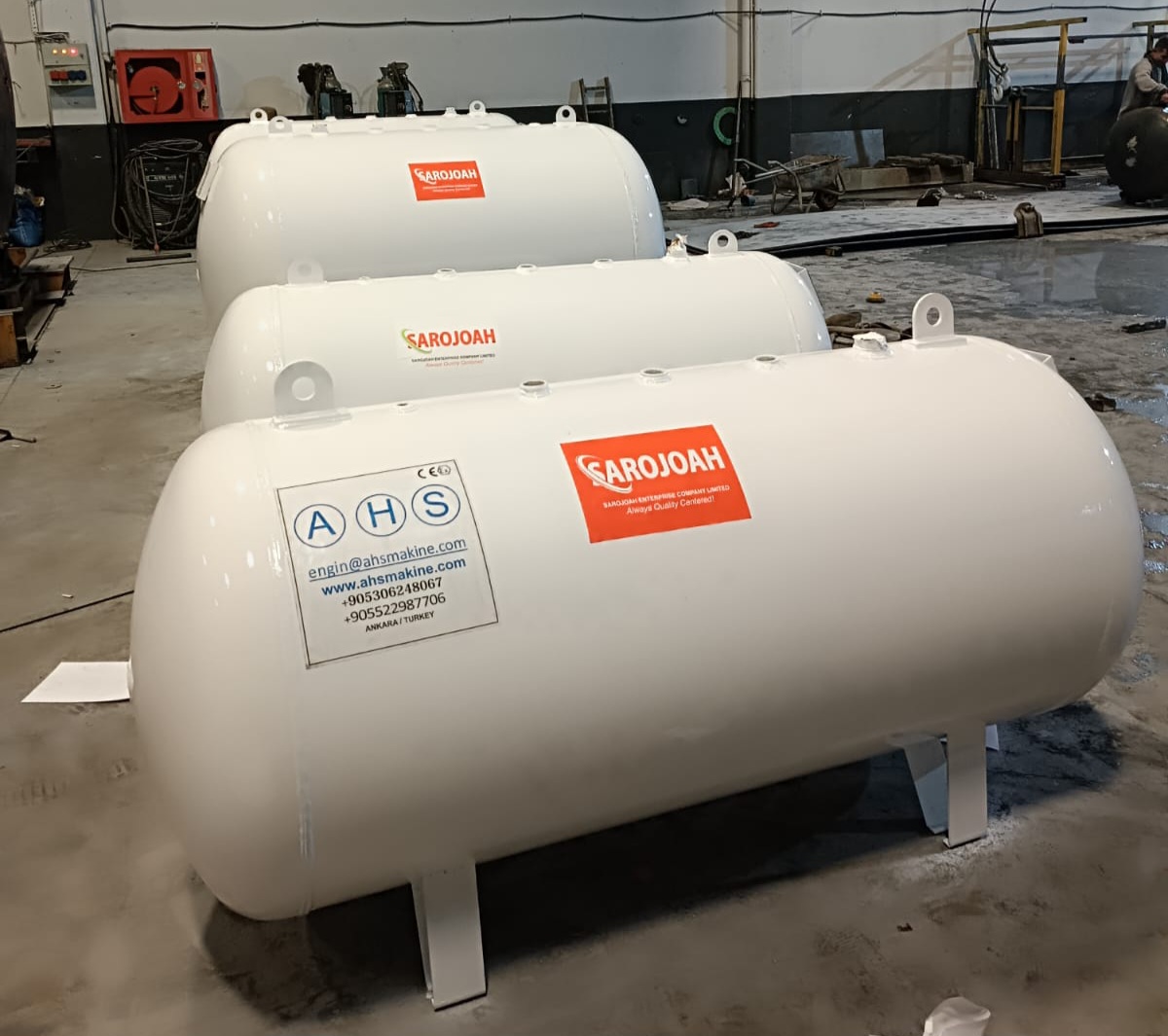 WE SUPPLY HIGH QUALITY  LPG STORAGE TANKS (ASME Standards)